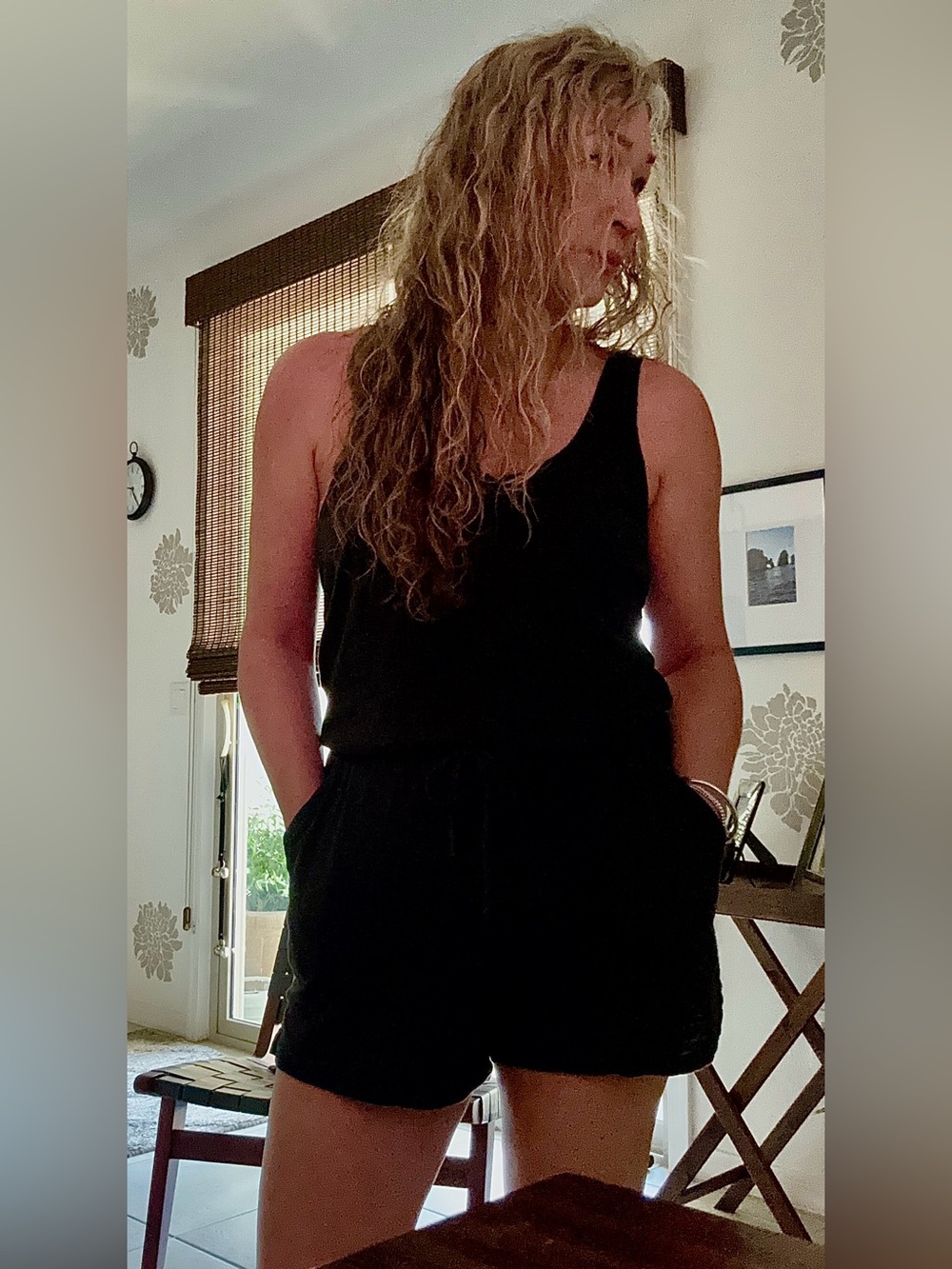 Black Sleeveless ZSUPPLY romper